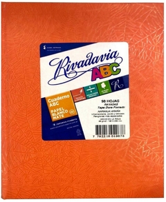 CUADERNO RIVADAVIA ARAÑA N°3 TAPAS DURAS 98 HOJAS RAYADO