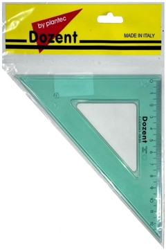 ESCUADRA DOZENT 20 cm - 45° -Cod.2630
