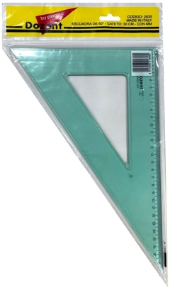 ESCUADRA DOZENT 30 cm - 60° - Cod.2635