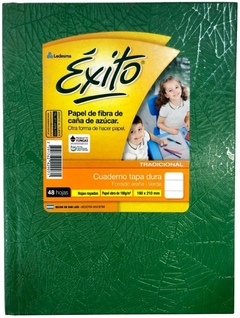 CUADERNO FORRADO ARAÑA ÉXITO 16 x 21 cm 48 Hojas Rayadas