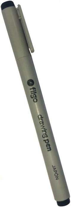 MICROFIBRA GRADUADA NEGRA FILGO DRAWING PEN DR-1001 en internet