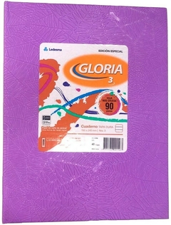 CUADERNO GLORIA ARAÑA TAPAS DURAS N°3 48 HOJAS RAYADO - comprar online