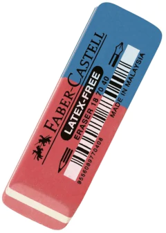 GOMA DE BORRAR FABER CASTELL LATEX-FREE -187040 - comprar online