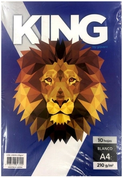 PACK x 10 Hojas PAPEL OBRA KING A4 210g