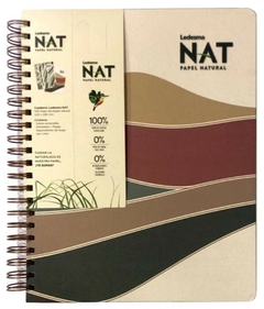 CUADERNO NAT TAPAS DURAS 223 x 295 mm x 100 hojas RAYADAS
