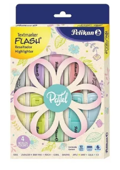 Resaltador Textmarker Pelikan Pastel x10