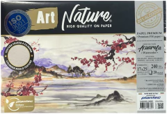 BLOCK PARA DIBUJO PLANTEC 17 x 25 cm TEXTURADO 240 g x 20 hojas - Cod.84001