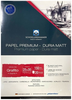 BLOCK PARA DIBUJO PLANTEC 25 x 35 cm BLANCO TEXTURADO 150 g x 20 hojas - Cod.13712