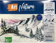 BLOCK PARA DIBUJO PLANTEC 25 x 35 cm BLANCO LISO 180 g x 20 hojas - Cod.13782