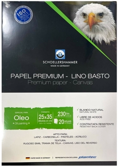 BLOCK PARA DIBUJO PLANTEC 25 x 35 cm BLANCO TEXTURADO 230 g x 20 hojas - Cod.13762