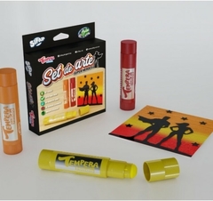 SET DE TÉMPERA SÓLIDA SIFAP SUPER HÉROES - comprar online