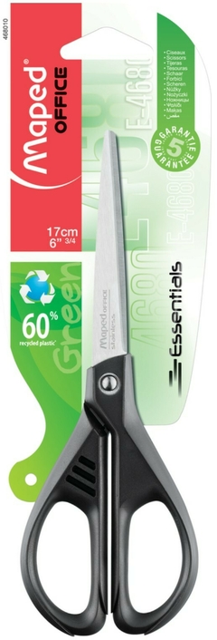 TIJERA MAPED OFFICE ESSENTIALS GREEN 17cm - comprar online