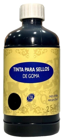 TINTA PARA SELLOS SEÑORITA 250cc NEGRA