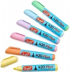 MARCADOR TRABI 420 PLUS PASTEL x6 - comprar online