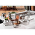 Bateria Solar de acero inoxidable con fondo triple 6 piezas Tramontina - tienda online