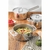 Bateria Grano de acero inoxidable con cuerpo triple 7 piezas Tramontina - Picles Distribuidora