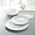 Plato Playo Everyday Vidrio Templado Blanco x6 Luminarc - Picles Distribuidora