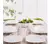 Plato Playo Carine Cristal Templado Blanco x6 Luminarc - tienda online