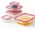 Contenedor cuadrado Fresh Lock 950 Cc Pyrex en internet