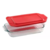 Fuente rectangular con tapa Basics 1,9 L Pyrex - comprar online