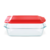 Fuente Rectangular con tapa Deep 3L Pyrex - comprar online
