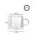 Taza Ristretto 80ml Larhaus x2 - tienda online