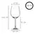 Copa cristal Magnum 610ml Rona x 2 - Picles Distribuidora