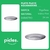 Plato Playo Aquamarine 23cm Rigolleau x6 en internet