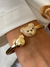 PU91103 - BRACELETE URSO CRAVEJADO - FOLHEADO A OURO