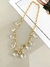 CH9460 - CHOKER ELO CADEADO ACRILICOS - FOLHEADO A OURO - comprar online