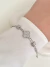 PU91430 - PULSEIRA INSPIRAÇÃO VG CRAVEJADA - FOLHEADO A PRATA 925