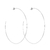 BR91007 - ARGOLA LISA G - FOLHEADO A PRATA 925 - comprar online