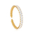 COL9878 - COLAR ARO COM PEDRA FUSION CRISTAL - FOLHEADO A OURO - comprar online