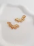 BR92283 - BRINCO EAR CUFF VAZADO - FOLHEADO A OURO - comprar online