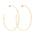 BR91006 - ARGOLA LISA G - FOLHEADO A OURO - comprar online