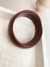 PU91277 - BRACELETE REDONDO GROSSO LISO - MARROM ESCURO - comprar online
