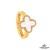 ANEL INSPIRAÇÃO VG BRANCO - AÇO INOX - DOURADO - comprar online