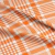 Tecido Tricoline Xadrez Enviesado Laranja (1389V009) - 0,5m x 1,50m - comprar online
