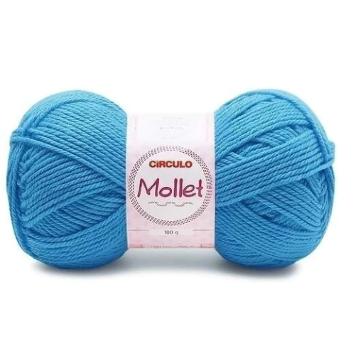 Fio Mollet Círculo 100g 100% Acrílico - Azul (786) - comprar online