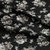 Tecido Tricoline Floral Jasmine Cor Preto com Branco Caldeira - 0,5m x 1,50m - comprar online