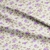 Tecido Tricoline Floral Lúcia Cru com Lilás Caldeira - 0,5m x 1,50m