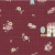 Tecido Tricoline Digital Quadriculado Vinho Dream Little Dream Fernando Maluhy BY Millyta Vergara (MV024C03) - 0,5m x 1,50m