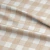 Tecido Linho Xadrez Bege Caldeira - 0,5m x 1,50m - comprar online