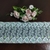 Renda Branca com Verde (RE13) - Largura: 18cm