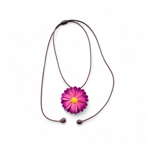 COLAR MARGARIDA VIOLETA