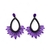 BRINCO COCAR ROXO