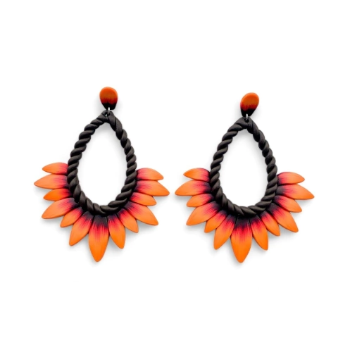 BRINCO COCAR LARANJA