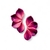 BRINCO MEIA FLOR VIOLETA