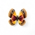 BRINCO BORBOLETA AMARELO