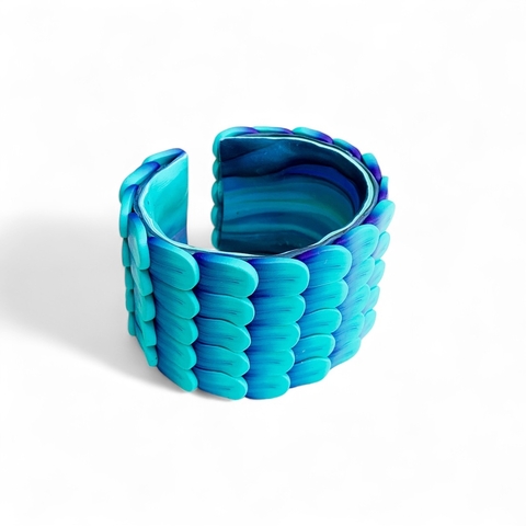 PULSEIRA ESCAMAS TURQUESA